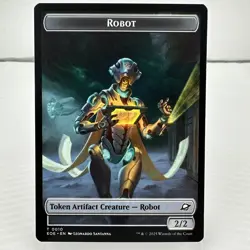 MTG Edge of Eternities TOKEN Lander (((#0007))) Robot #0010 - Image 2