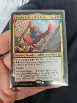 Magic the Gathering Spider-Man MTG Scarlet Spider Ben Reilly Card #0142 - Image 1