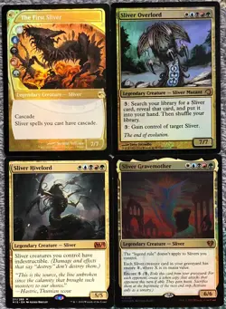 EDH Sliver Deck - Commander MTG Magic **Competitive Overlord** - Image 1