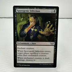 Sporogenic Infection - Duskmourn - LP - MTG Magic - Uncommon - Aura - Image 1