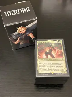 MTG FF7 Cloud Ex-Soldier Commander Deck (Upgraded) [FF7 Only Theme] - Image 1