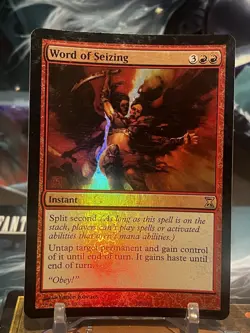 MTG | Word of Seizing [Time Spiral] ✨FOIL✨ - Image 1