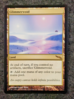 [NM] Glimmervoid - Mirrodin - Magic: The Gathering - MTG --NO play-- (DS3D1L1) - Image 1