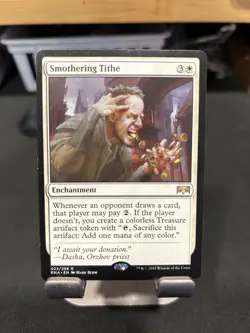Smothering Tithe Ravnica Allegiance Regular MTG Magic the Gathering No. 22 - Image 1