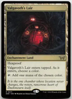 MTG Valgavoth's Lair R Duskmourn: House of Horror 271 LP - Image 1