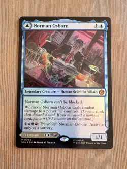 Norman Osborn / Green Goblin - 39 - MTG: Marvel’s Spider-Man - Mythic - FOIL - Image 1