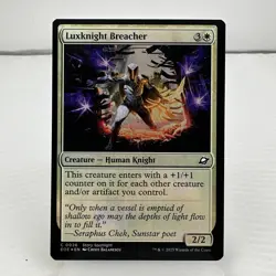 MTG - Luxknight Breacher (Foil) - Edge of Eternities NM/M Condition - Image 1