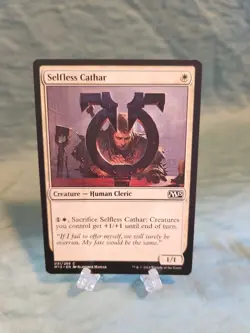 Selfless Cathar Core Set 2015 (M15) Regular, MTG Magic The Gathering, NM - Image 1