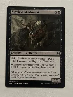 Skyclave Shadowcat (U) MTG Zendikar Rising ZNR - Image 1