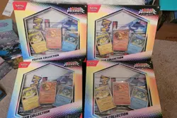 Pokemon TCG Prismatic Evolutions Sealed Poster Collection Lot Of 4 Brand New - Image 2