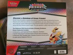 Pokemon TCG Prismatic Evolutions Sealed Poster Collection Lot Of 4 Brand New - Image 3