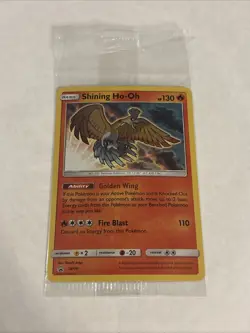 SEALED Shining Ho-Oh #SM70 Pokemon TCG Sun & Moon Shining Legends Promo - Image 1