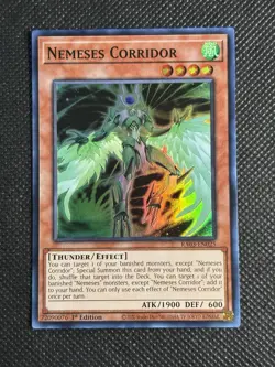 YuGiOh! - Nemeses Corridor RA03-EN025 Super Rare 1st Edition Near Mint - Image 1