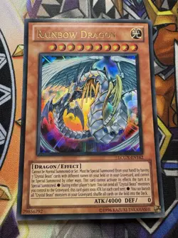 Yugioh! Rainbow Dragon Ultra Rare - LCGX-EN162 Unlimited - Englisch - Image 1