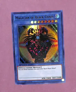 Yugioh Magician Of Black Chaos SBTK-EN001 Ultra Rare 1st Ed Speed Duel - Image 1