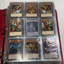 Yu-Gi-Oh Cards Lot Over 1200 Cards In A Binder - Image 1