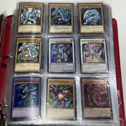 Yu-Gi-Oh Cards Lot Over 1200 Cards In A Binder - Image 2
