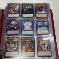Yu-Gi-Oh Cards Lot Over 1200 Cards In A Binder - Image 3