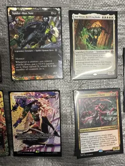Spider Man Magic The Gathering Card Lot Of 9 - Image 3