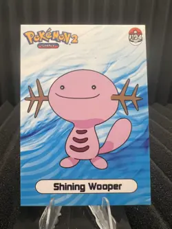 Shining Wooper #194 - Johto Shiny Infinity Set 2024 - Pokemon 2 Card NM - Image 1