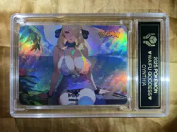 CYNTHIA Pokemon Waifu Goddess CUSTOM CARD - Image 2