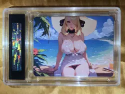 CYNTHIA Pokemon Waifu Goddess CUSTOM CARD - Image 4