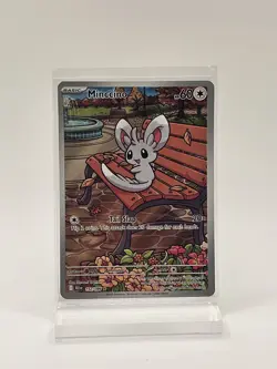 Minccino 152/086 SV Black Bolt English Pokemon Card NM - Image 1