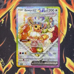 Eevee ex - SVP174 Scarlet & Violet Black Star Promo Card - FRUIT - LP - POKEMON - Image 1