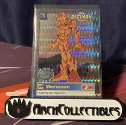 Digimon Meramon Prism Exclusive Preview #22 Champion Digimon 1999 Card - Image 1