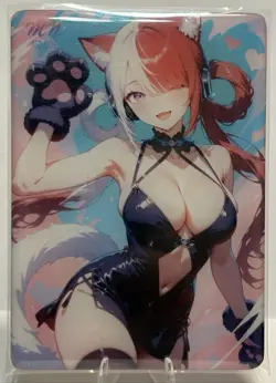 One Piece Acrylic Spicy Uta Waifu Cat Card, MN-008! 🌶🔥 - Image 1