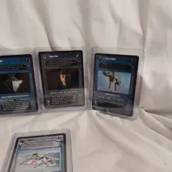 1996 Star Wars CCG Limited Hoth Rare 7 Card Lot Mint - Image 3