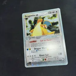 Pokemon TCG Dragonite EX 90/97 Dragon 2003 Holo Rare E-Series Card MP - Image 3