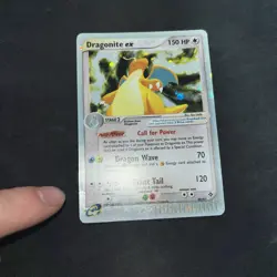 Pokemon TCG Dragonite EX 90/97 Dragon 2003 Holo Rare E-Series Card MP - Image 4