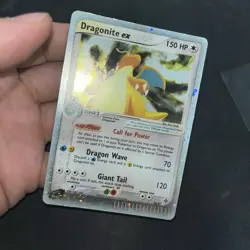 Pokemon TCG Dragonite EX 90/97 Dragon 2003 Holo Rare E-Series Card MP - Image 5