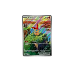Victini 208 Sv: Scarlet & Violet Promo Card Holo NOT JUMBO - Image 1