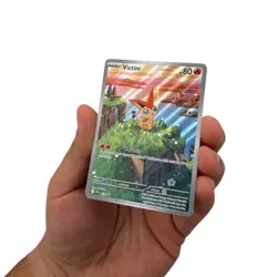Victini 208 Sv: Scarlet & Violet Promo Card Holo NOT JUMBO - Image 4