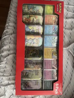 Pokemon Prismatic Evolutions 8 Mini-Tins with Promo Cards - Image 2