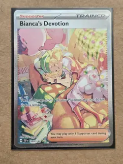 Pokemon Bianca's Devotion Holo Card 209/162SV05 Temporal Forces - Image 2