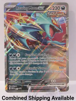 Roaring Moon ex - 067 SV: Scarlet & Violet Promo Cards NM Holo English 14332 - Image 1