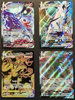 Pokemon VMAX Full Art-Ultra Ultra Rare 4 Card Lot NO RESERVE - Image 1