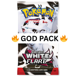 🔥GOD PACK - Pokemon Cards White Flare🔥 | Sealed booster pack | Guaranteed - Image 1