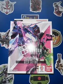 Gundam Card Game ST04 SEED Strike Starter Deck English Version Bandai - Image 1