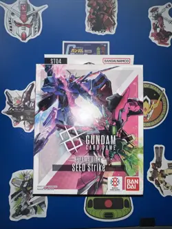Gundam Card Game ST04 SEED Strike Starter Deck English Version Bandai - Image 2