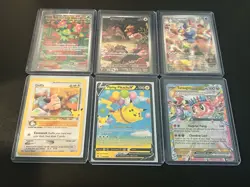 Pokemon Card Lot - 12 Cards Graded Secret Rare Full Art + Flying Pikachu MORE - Image 2