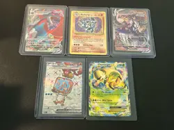 Pokemon Card Lot - 12 Cards Graded Secret Rare Full Art + Flying Pikachu MORE - Image 3
