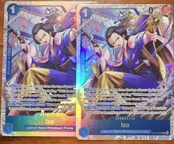 Izo SR ST22-002 Starter Deck Ace Newgate One Piece Foil Card - Image 2