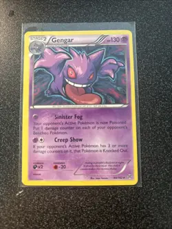 Gengar Breakthrough Non-Holo Rare 60/162 Pokemon Card - Image 1