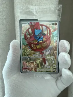 Riolu Mega Evolution ETB Pokemon Card Promo 010 Sealed - Image 1