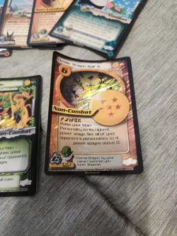 DBZ TCG Score Card Lot : 40ish Cards in HP To DMG FOIL PERSONALITY RARES - Image 5