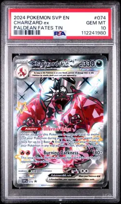 Charizard ex #074 - [Graded PSA 10] SV: Scarlet & Violet Promo Cards (SVP) - Image 1